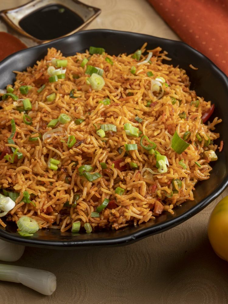 Triple Schezwan Fried Rice